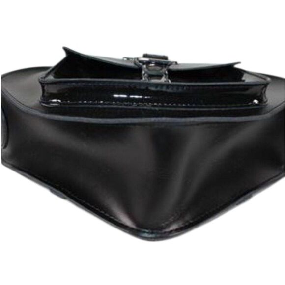 Dr. Martens Black Leather Heart Shaped Convertible Bag Backpack EXCELLENT! - Picture 12 of 16